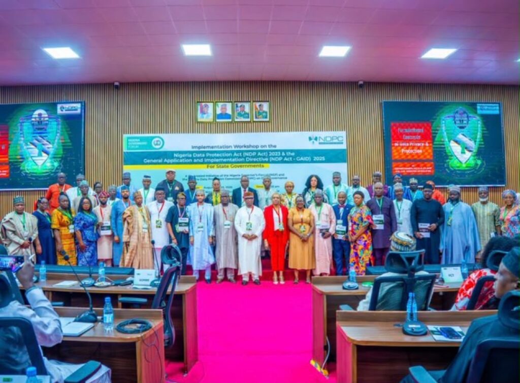 Sokoto Govt. Participates in NDPC-NGF workshop on Data Protection Act implementation